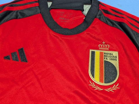 【2022カタールワールドカップ】　2022　ベルギー代表　ホーム（赤）　adidas