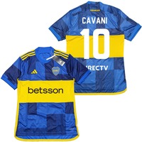 23/24　ボカ・ジュニアーズ #10 CAVANE エディソン・カバーニ　ホーム （青黄）　adidas