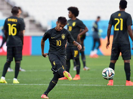 【W杯2014】　ブラジル代表　サード用オフィシャルナンバー
