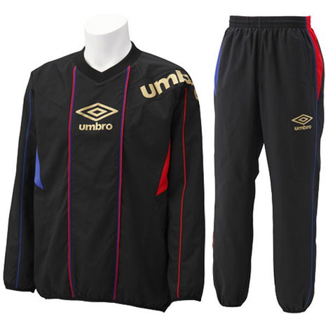 【1加工無料！】　umbro　DT ラインド・ピステ　上下　黒　【43％割引！】　