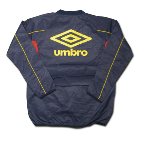 【1加工無料！】　umbro　DT ラインド・ピステ　上下　紺ｘ赤　【43％割引！】