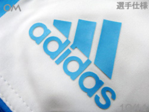 【4着セール対象】　10/11　マルセイユ　選手用・パンツ　白　adidas