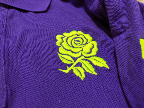 【メール便送料無料】　ラグビー・イングランド代表　ポロシャツ（紫）　NIKE