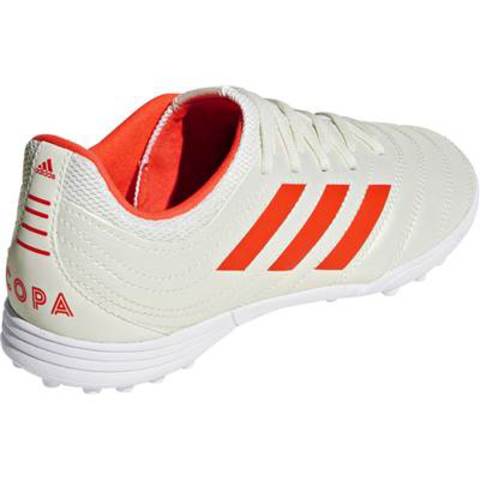 【名入れ無料】【44％OFF】　アディダス・コパ　19.3　TF　フットサル・ターフ用　(白xレッド)　adidas 【ジュニアサイズ】