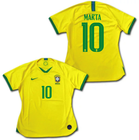 【4着セール対象】　2019　ブラジル代表　ホーム（黄色）　女性用　NIKE製