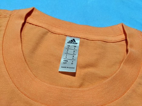 Dame x マクドナルド　コラボシャツ（オレンジ）　adidas 【メール便送料無料】