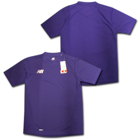 【チームオーダー対応】ニューバランス　ゲームシャツ(紫) 　new balance