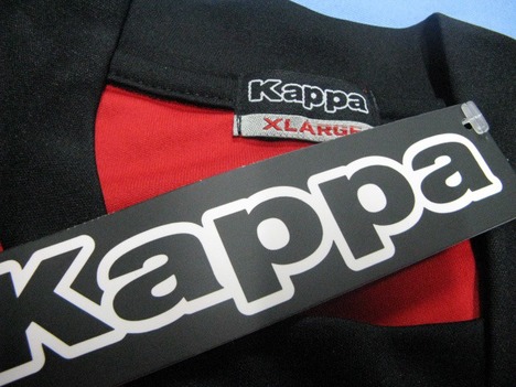 Kappa　ベルダー・赤/黒　【在庫の限り】