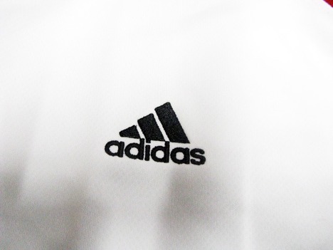 adidas　ゲームシャツ（白/赤）　アディダス　【在庫の限り】