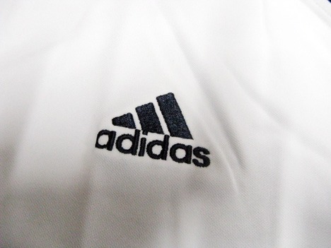 adidas　ゲームシャツ（白/濃紺）　アディダス　【在庫の限り】