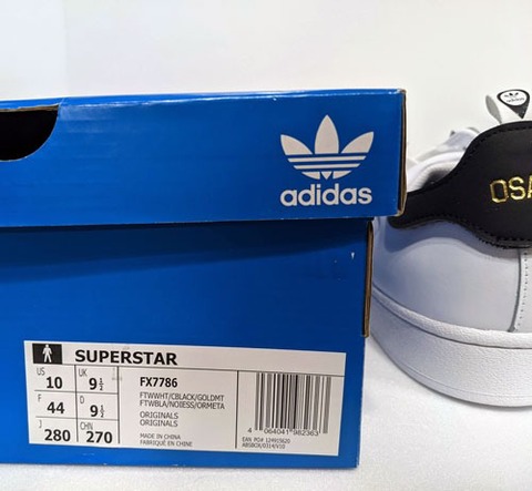 【送料無料】 アディダス・オリジナルス SuperStar スーパースター50周年記念　大阪限定モデル adidas