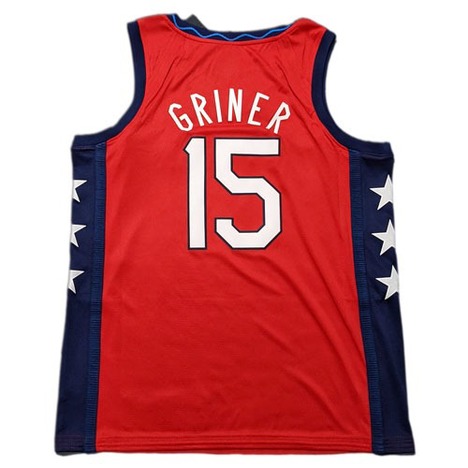 バスケ・アメリカ代表 (USA)　#15 GRINER (ブリトニー・グリナー)　東京五輪モデル 【送料無料】