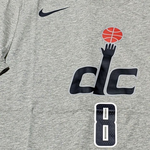 NBA　八村塁 ワシントン・ウィザーズ　シティエディションTシャツ (グレー)　NIKE