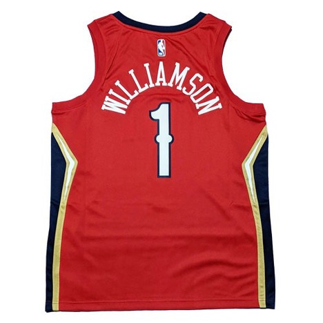 【スポンサー取付無料】　ザイオン・ウィリアムソン　ニューオーリンズ・ペリカンズ　 ステートメント エディション 2020　NBA スウィングマンジャージ　NIKE 【メール便送料無料】