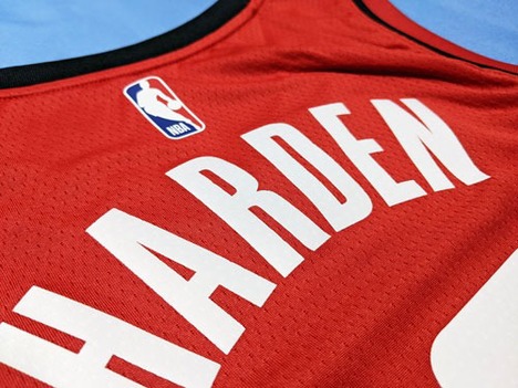 【スポンサー取付無料】　ジェームズ・ハーデン　ヒューストン・ロケッツ　 ステートメント エディション 2020　NBA スウィングマンジャージ　NIKE 【メール便送料無料】