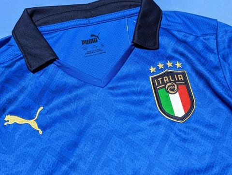 【マーク無料】20/21　イタリア代表　FIGC　Home　ジュニアサイズ　PUMA  【メール便送料無料】