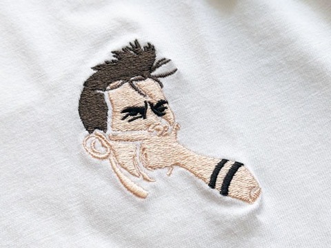 DYBALA　ICON　刺繍Tシャツ　白　ディバラ　LA JOYA (宝石)　adidas　アルゼンチン代表　【メール便送料無料】