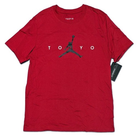 【送料無料】 Air Jordan Jumpman TOKYO SS TEE　【赤】 (エアジョーダン・ジャンプマン・東京・半袖シャツ) 【メンズ 半袖シャツ】