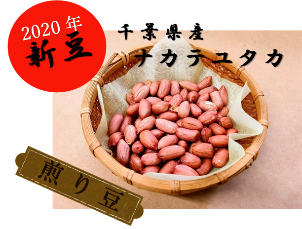 千葉県産 県内本州送料無料 ナカテユタカ 10kg 手むき 乾燥生落花生