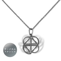 ミスマルノタマ ネックレストップ + チェーン サージカルステンレス