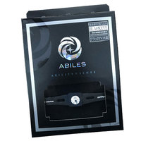 ABILES plusクリスタルブレスレット (アビリスプラス) ブラック/全4サイズ 