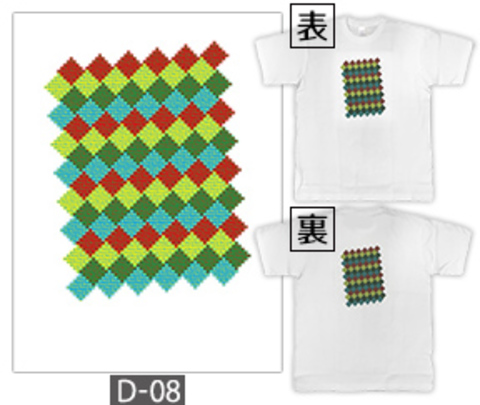 ユニカオリジナルエンバランスTシャツ/クスリエ両面印刷/（レディース）