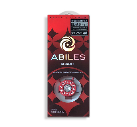 ABILES plus Crystal ネックレス(アビリスプラス) T-RED/2サイズ