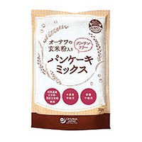 玄米入りグルテンフリーパンケーキミックス＊200g＊砂糖・卵・乳製品不使用