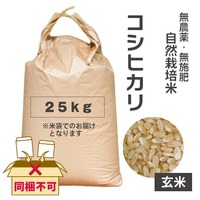 【りんや自然農園】コシヒカリ＊玄米＊25Kg