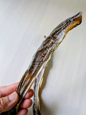 干し氷下魚（こまい）