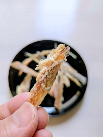 干し氷下魚（こまい）