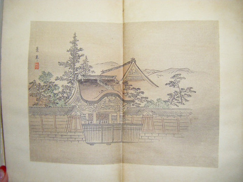 明治 浮世絵 竹内 棲凰 楳嶺 景山 松年「京洛四季職づくし 彩色  木版画 16 絵図」京都 職人 伝統工芸 折り帖