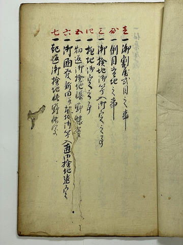 江戸 和本 古文書 伊達 仙台 藩「志田郡 三本木 気仙郡 今泉村 御検地 仙台屋敷」肉筆 公文書 武家文書 検地帳