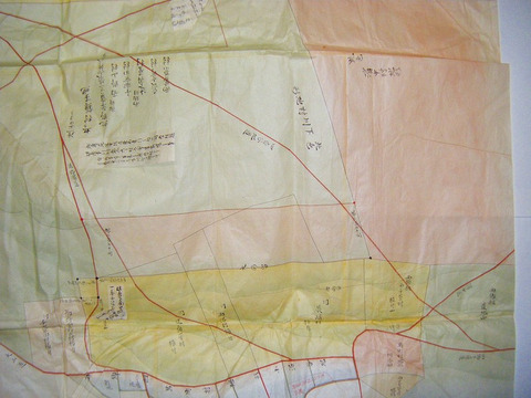 江戸 地図 山形 酒井「庄内 藩 領内 彩色 絵図 年貢 入」肉筆 極大図 大名 荘内藩