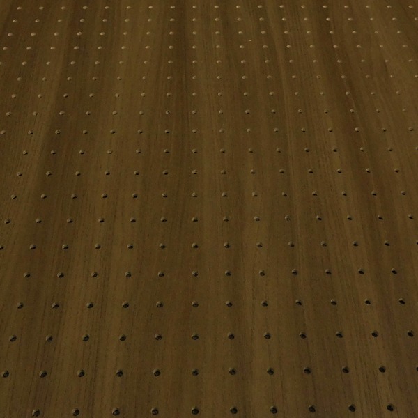在庫あり/即出荷可】 送料無料有孔ボード 木目調 ドライオークUKB-600900-2457-32 強化紙 合板 パンチングボード ペグボード 穴あきボード  床材本舗オリジナル A品