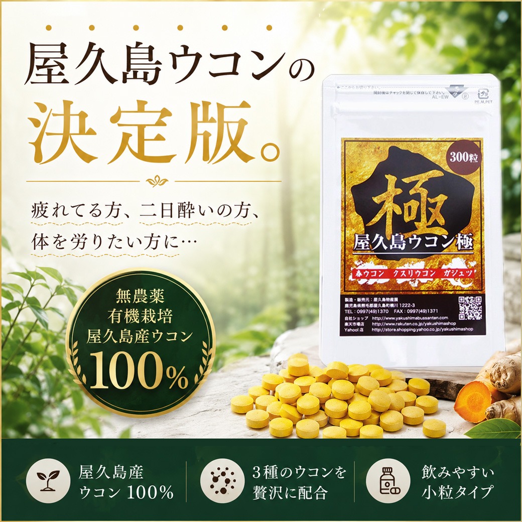 ウコン極