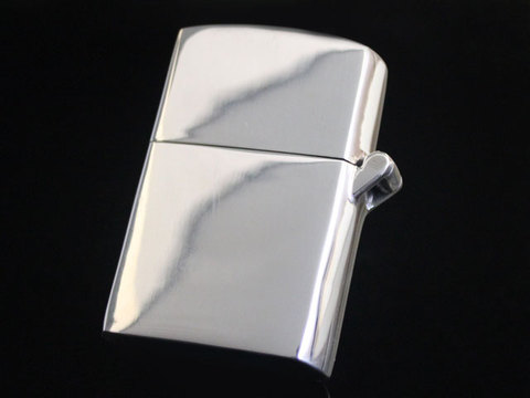 LI-N001】SILVER 925◇シルバープレーンオイルライターZIPPO◇メンズ