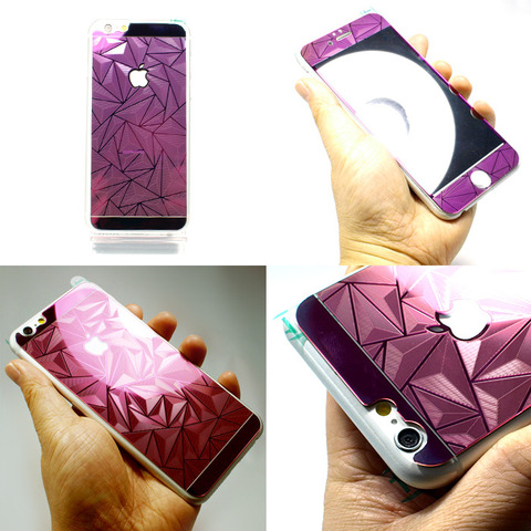 iPhone6用両面保護強化デザインガラスパネル