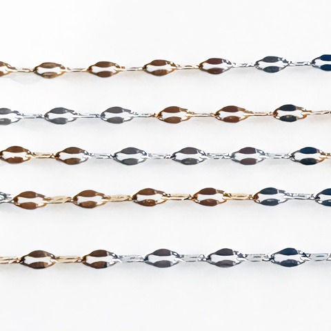 ステンレス ペタルチェーン4x2mm 