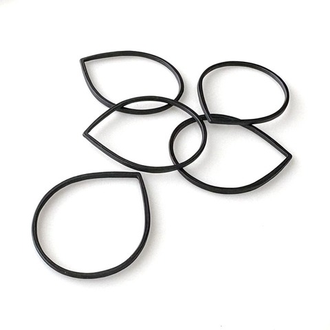 サークル ドロップ マットブラック