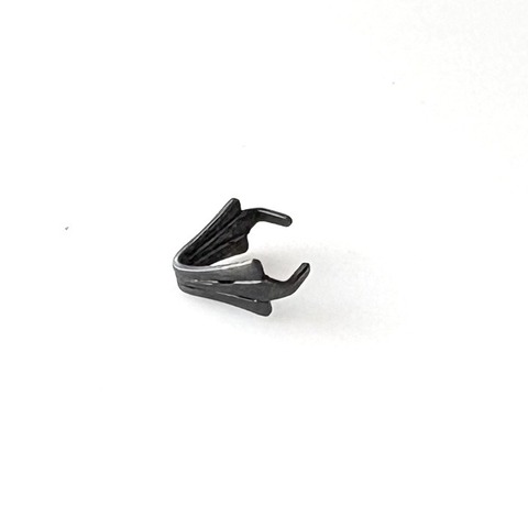 メタルパーツ Aカン バチカン マットブラック