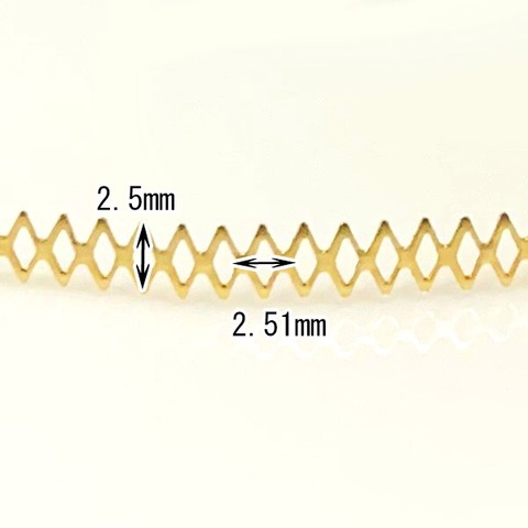 真鍮パーツ ベゼルワイヤー小 ゴールド