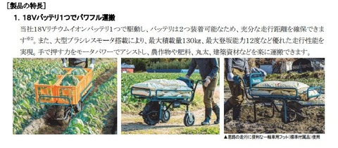 マキタ　18V　充電式運搬車　CU180DZ　［パイプフレーム荷台付］