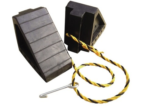 アラオ　タイヤストッパー　ロープ付(小)　2本入　AR-4055