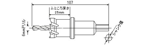 ウイニングボアー　ハイスピードカッター　WBH-54