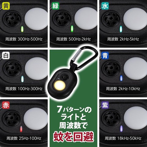 TG　蚊の寄りにくいカラビナ付ホルダー　MOS-01H