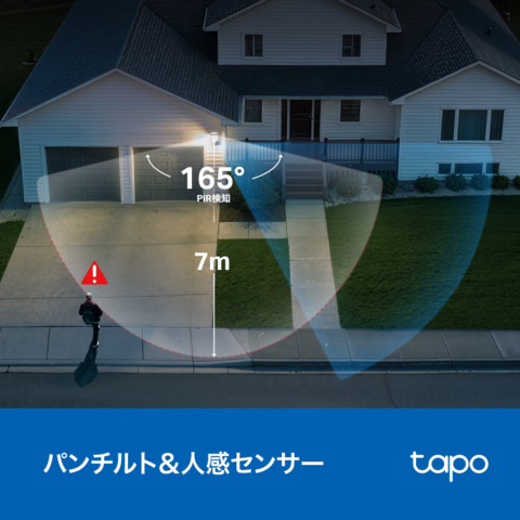 TP　パンチルトセキュリティカメラ　Tapo　C710