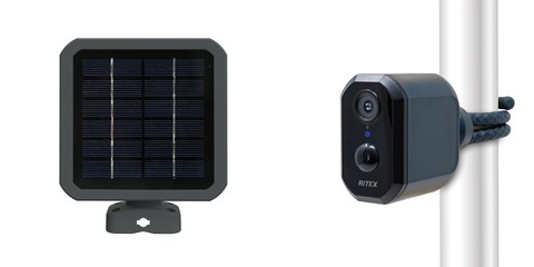 ライテックス　C-RC7202　充電式カメラ用ソーラーパネル