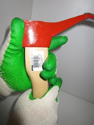 純綿手袋　天然ゴム引手袋　SY359　グリーン　10双パック