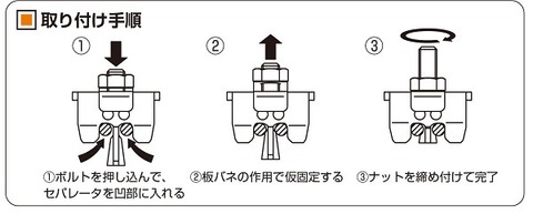 国元　KSツナギーノ9/D10-8　セパ緊結金物